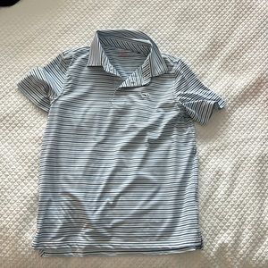 Vineyard Vines Boys Performance striped polo Size L
